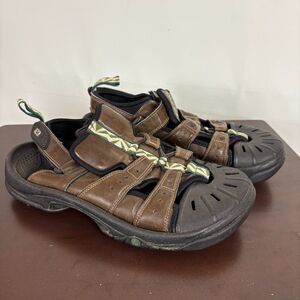 FootJoy Golf Sandals Men\'s 9 Medium White Gray Cleated Softspikes Style 48444 FootJoy Sandal Golf Shoes for Men for sale | eBay main image 4
